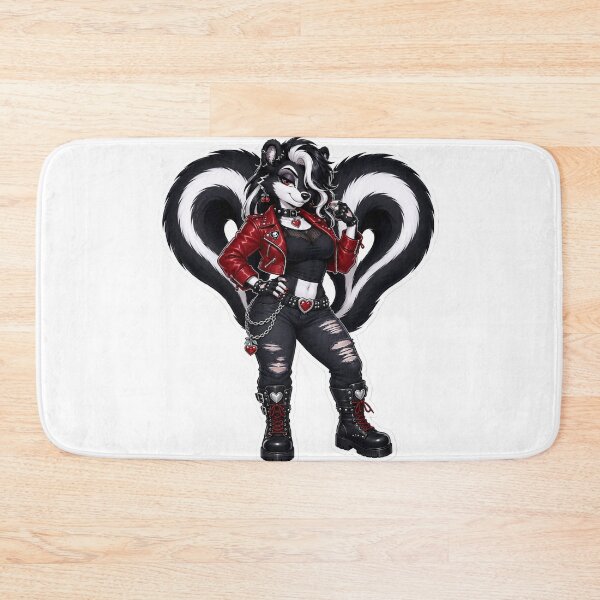 Item preview, Cherry Skunk Temptress Furry Punk designed and sold by Furrenzy.