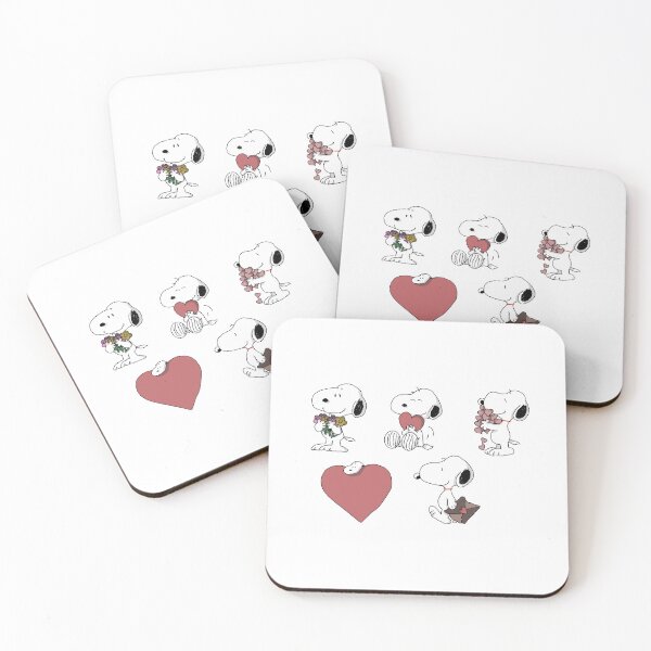 Item preview, Valentine snoopy designed and sold by Katyslittlestickershop.