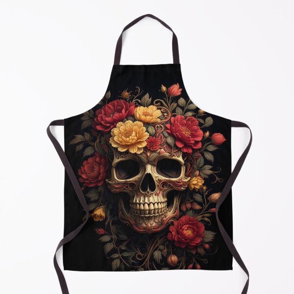 Item preview, Floral Skull Elegance designed and sold by XDesignStudio.