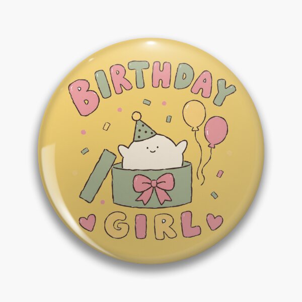 Item preview, Birthday Ghost Cute Party Character designed and sold by bosamji.