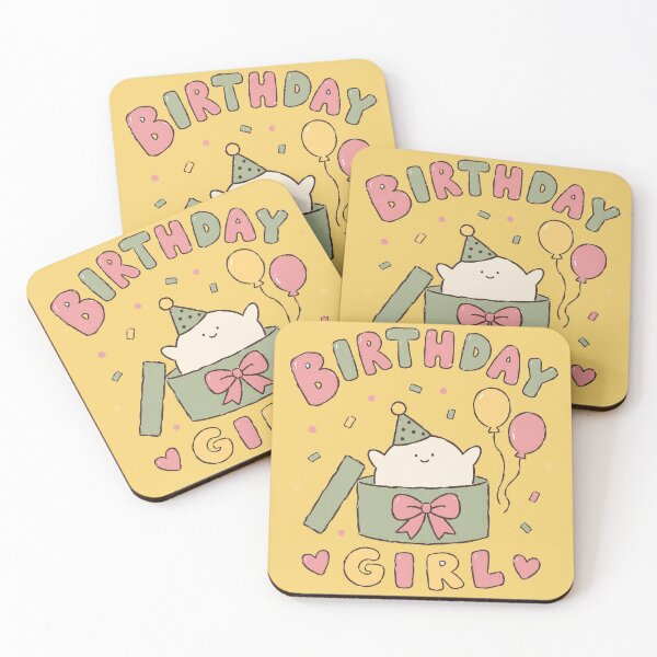 Item preview, Birthday Ghost Cute Party Character designed and sold by bosamji.