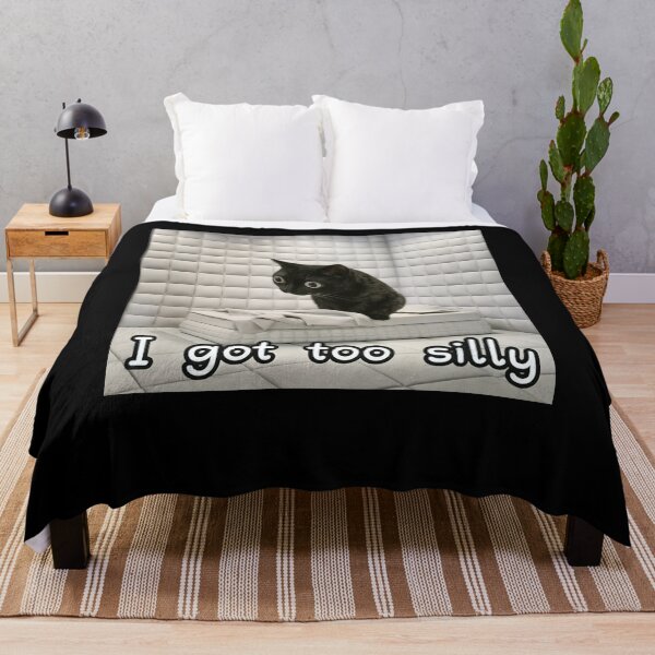 Item preview, Cat I got too silly meme designed and sold by Hedoraxe.