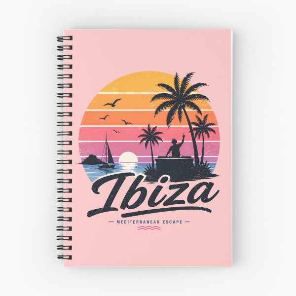 Item preview, Vintage Ibiza Sunset DJ Beach Party Design designed and sold by TAOptimus .