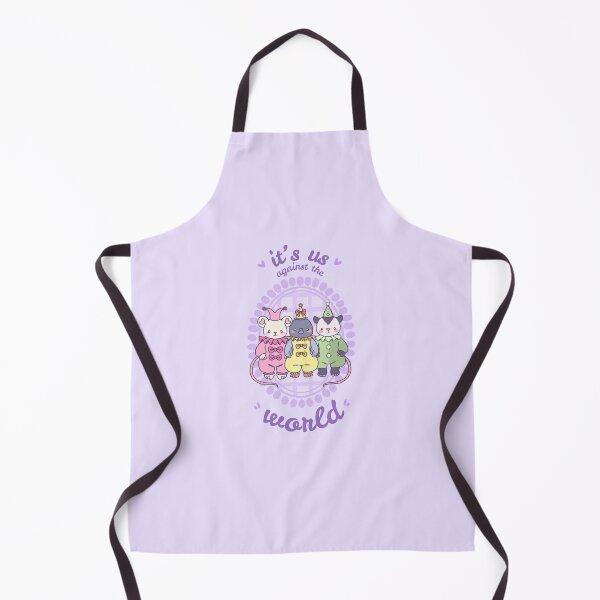 Item preview, It's Us Against the World designed and sold by MimiMoonArt.