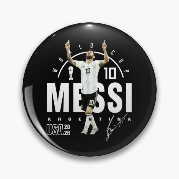 Item preview, Lionel Messi FIFA World Cup Champion USA 2026 designed and sold by Soceitiz.