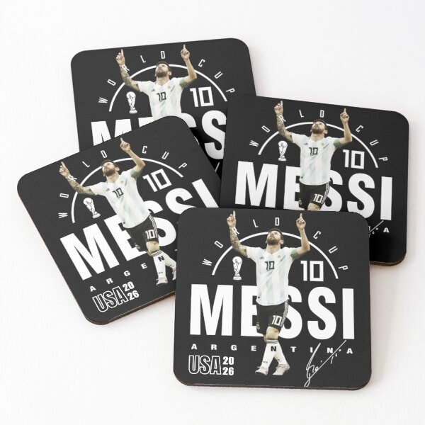 Item preview, Lionel Messi FIFA World Cup Champion USA 2026 designed and sold by Soceitiz.