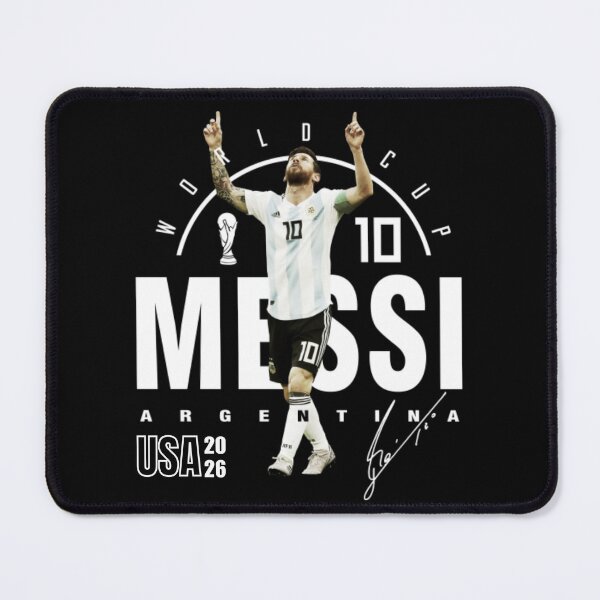 Item preview, Lionel Messi FIFA World Cup Champion USA 2026 designed and sold by Soceitiz.