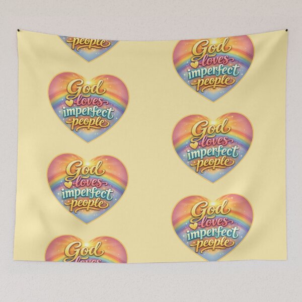 Item preview, Imperfect People, Perfect Love designed and sold by Stubblejumper Artworks.