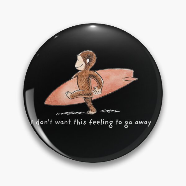 Item preview, Surf Monkey Feeling Quote Cute Beach Design designed and sold by MentalPanic.