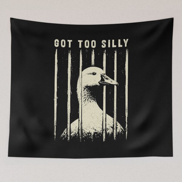 Item preview, Got Too Silly Goose Meme Funny Goose Lover designed and sold by Hedoraxe.