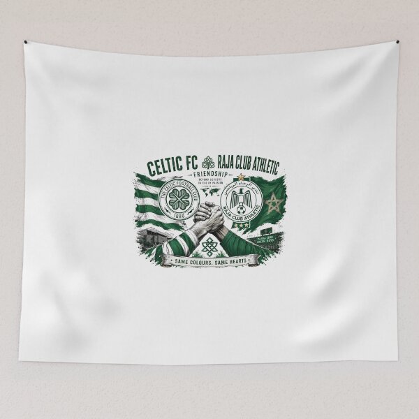Item preview, Celtic Glasgow x Raja Club Athletic designed and sold by TMTD Productions.