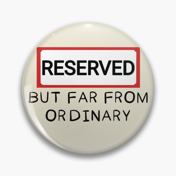 Item preview, Reserved – Minimalist Statement Graphic designed and sold by HAFDesigns.