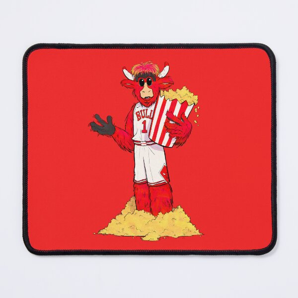Item preview, Benny the Bull – Chicago Bulls Mascot Illustration designed and sold by The A-Press.
