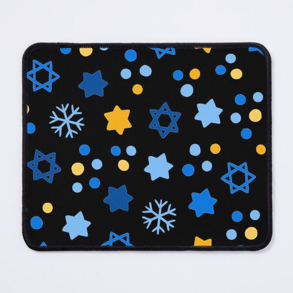 Item preview, Hanukkah Star Of David Blue Gold-Hues Pattern designed and sold by DEC02.