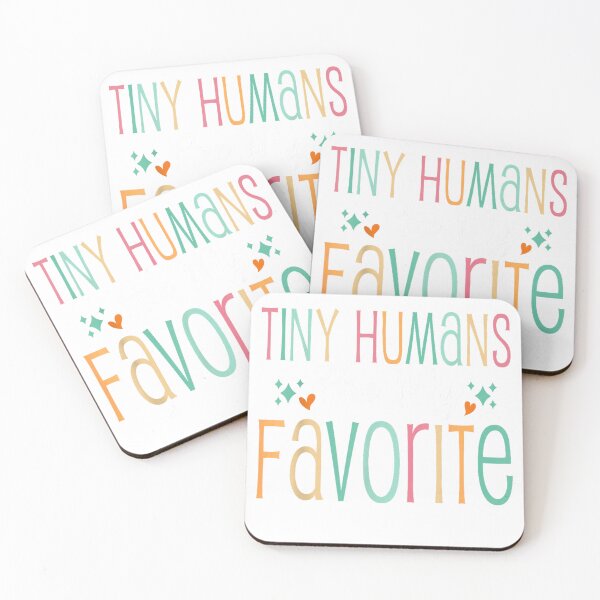 Item preview, Funny Teaching Preschool Teacher Tiny Humans Are My Favorite T-Shirt designed and sold by Voila-creative.