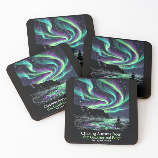 Item preview, Sky Lagoon Northern Lights Aurora Iceland Souvenir | sky lagoon northern lights | northern lights forecast reykjavik  | best time to see northern lights in iceland designed and sold by EXATEES  ⭐⭐⭐⭐⭐.
