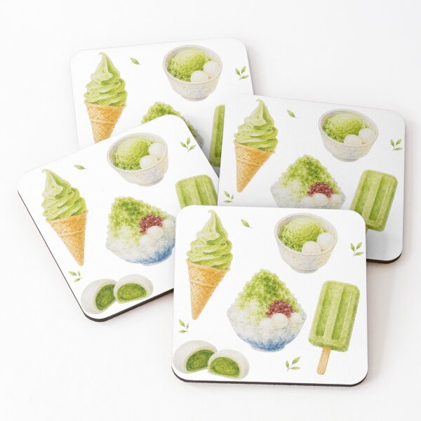 Item preview, Matcha Ice Cream Mochi Kawaii Japanese designed and sold by Ora-kuro.