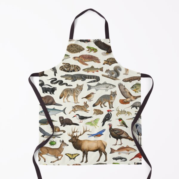 Item preview, Animals of North Carolina Retro Style Identification Chart designed and sold by kakarikihill.
