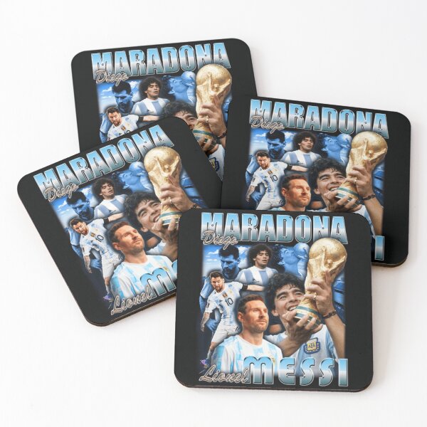 Item preview,  Lionel Messi And Diego Maradona FIFA World Cup Champion designed and sold by Soceitiz.