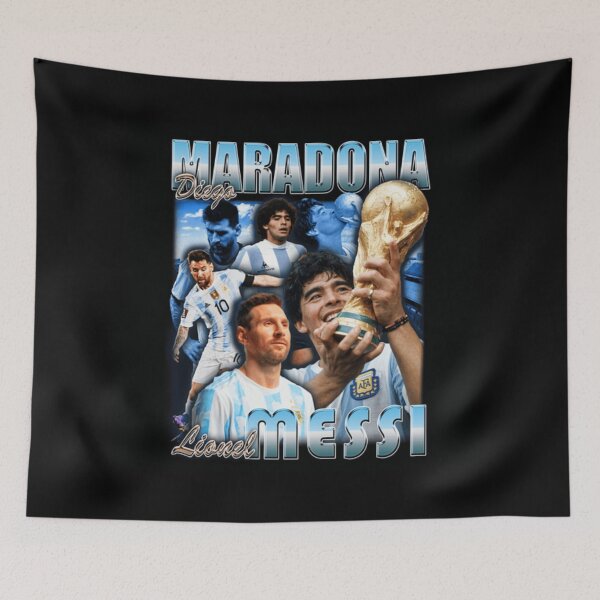 Item preview,  Lionel Messi And Diego Maradona FIFA World Cup Champion designed and sold by Soceitiz.