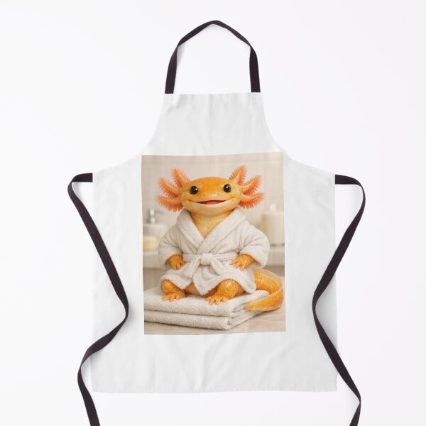 Item preview, Cozy Bathrobe GFC Axolotl designed and sold by Sillytoe.