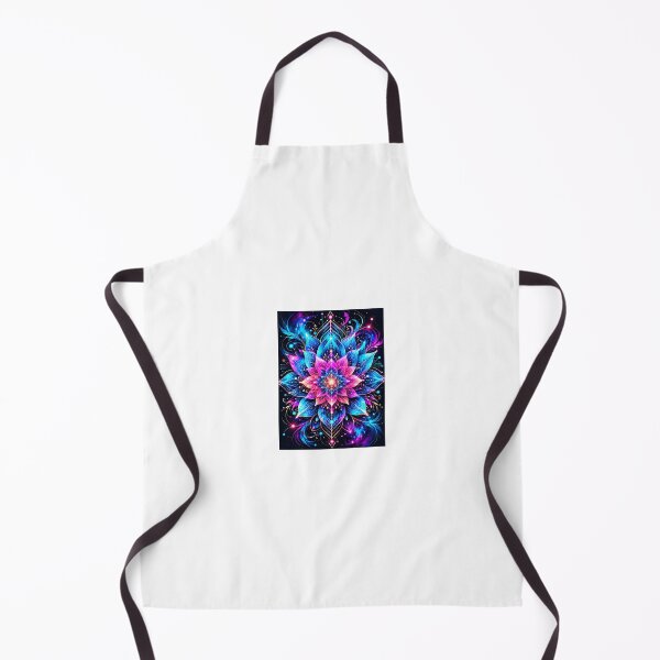 Item preview, Cosmic techno-floral mandala design designed and sold by bakoors.