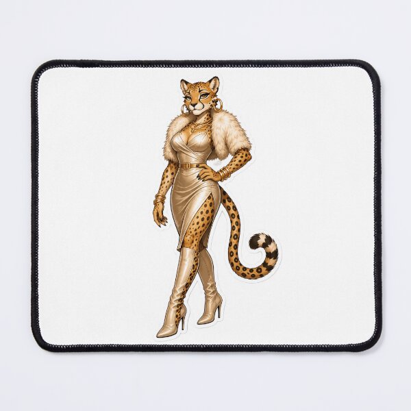 Item preview, Champagne Cheetah Muse Furry Glam designed and sold by Furrenzy.