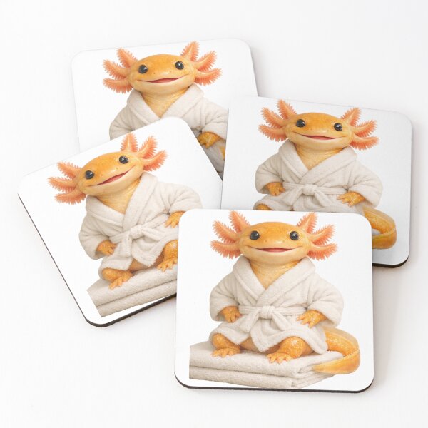 Item preview, Bathrobe GFC Axolotl designed and sold by Sillytoe.