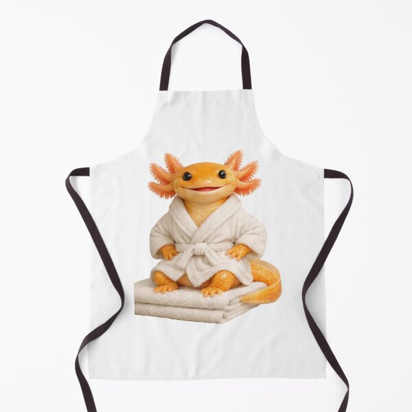 Item preview, Bathrobe GFC Axolotl designed and sold by Sillytoe.