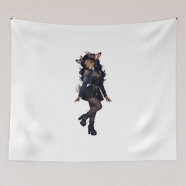 Item preview, Moonlit Doe Tease Furry Nightcore designed and sold by Furrenzy.