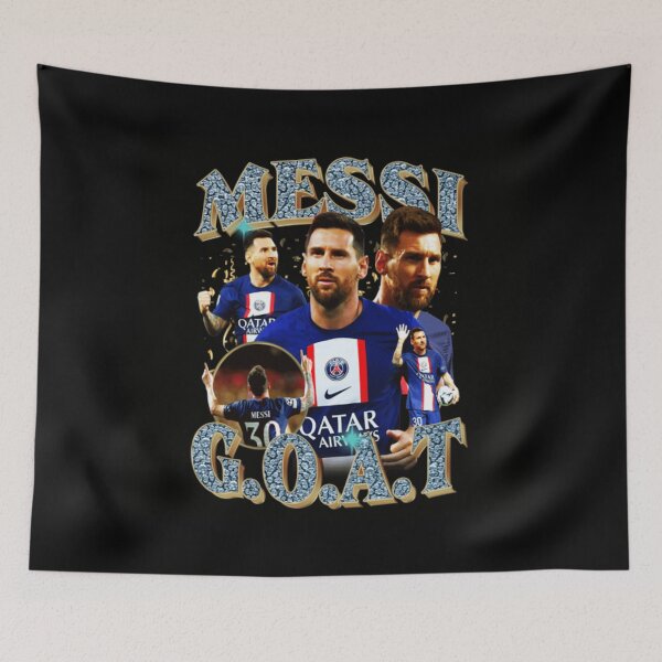 Item preview, Lionel Messi GOAT designed and sold by Soceitiz.