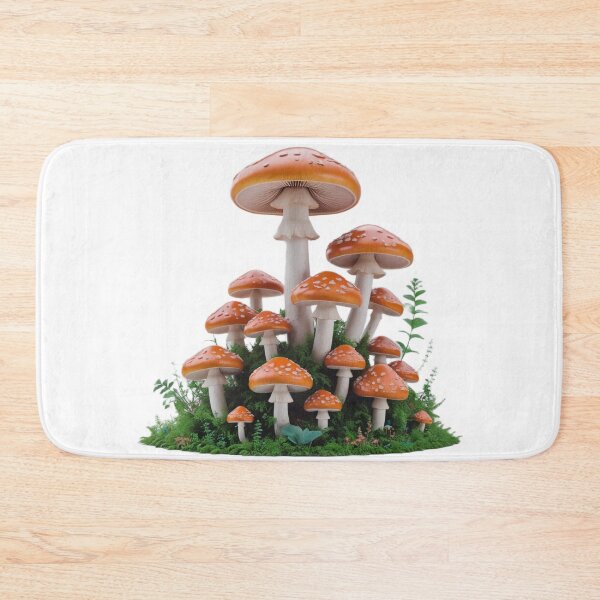 Item preview, Mushroom forest cluster designed and sold by kidoramagic.