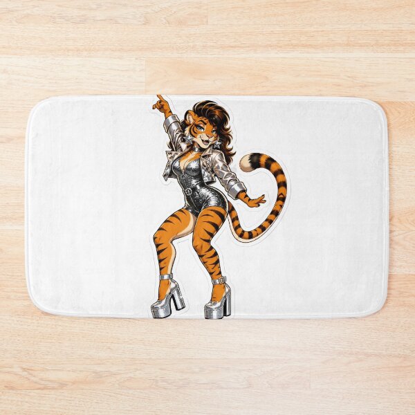Item preview, Disco Tigress Fever Furry Retro Glam designed and sold by Furrenzy.