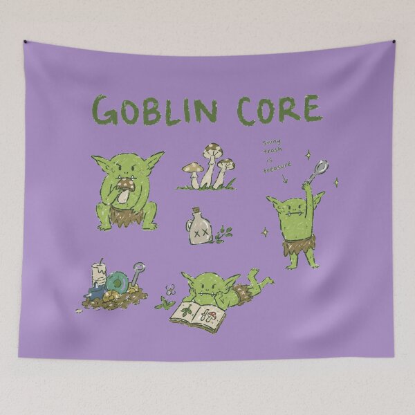 Item preview, Goblin Core Trash Treasure Collector designed and sold by bosamji.