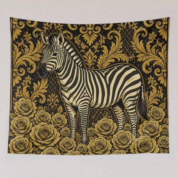 Item preview, Zebra & Gold Baroque designed and sold by DesignsByPrnces.