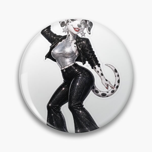 Item preview, Dalmatian Disco Diva Furry Glam designed and sold by Furrenzy.
