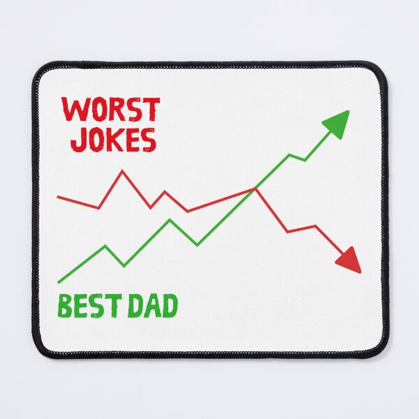 Item preview, Dad Jokes Venn Diagram - Funny Father's Day Essential stickers designed and sold by CreativityArena.