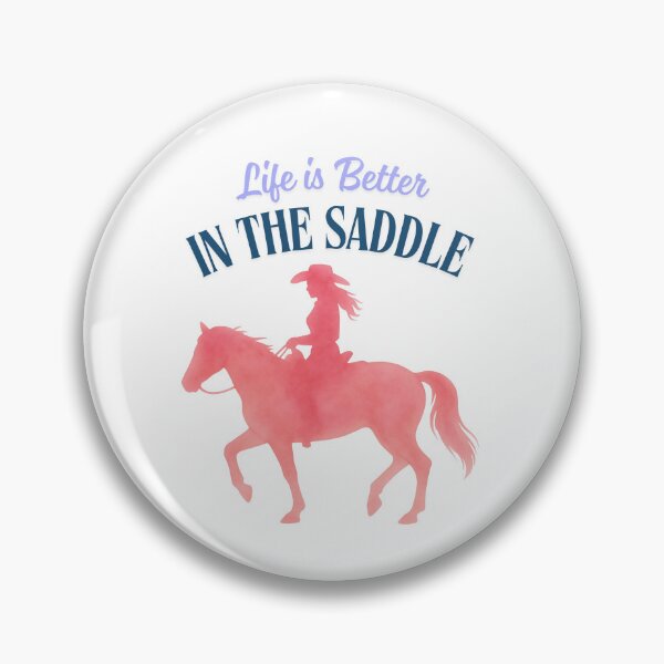 Item preview, Life is Better in the Saddle (Western) designed and sold by 3Hoofprints.