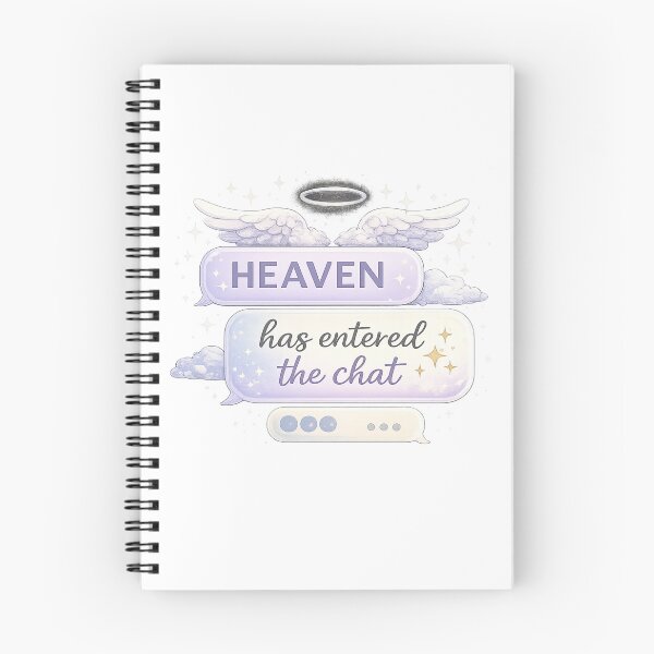 Item preview, Heaven Has Entered The Chat Cute Christian Y2K Aesthetic Faith Design designed and sold by SoulThread Studio.