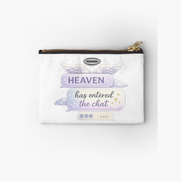 Item preview, Heaven Has Entered The Chat Cute Christian Y2K Aesthetic Faith Design designed and sold by SoulThread Studio.