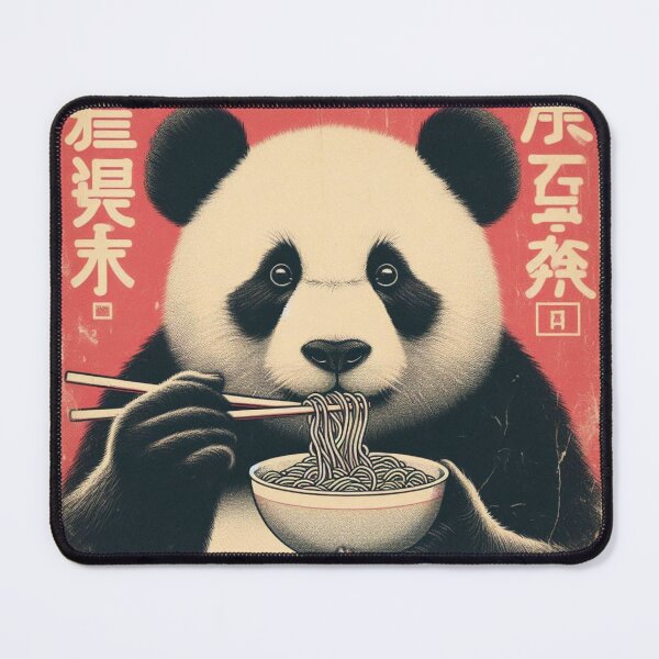 Item preview, Noodle Night Panda designed and sold by ExpressoJungle.