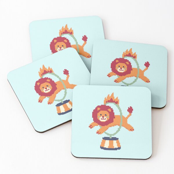 Item preview, Pixel Circus Lion designed and sold by tamsclub.