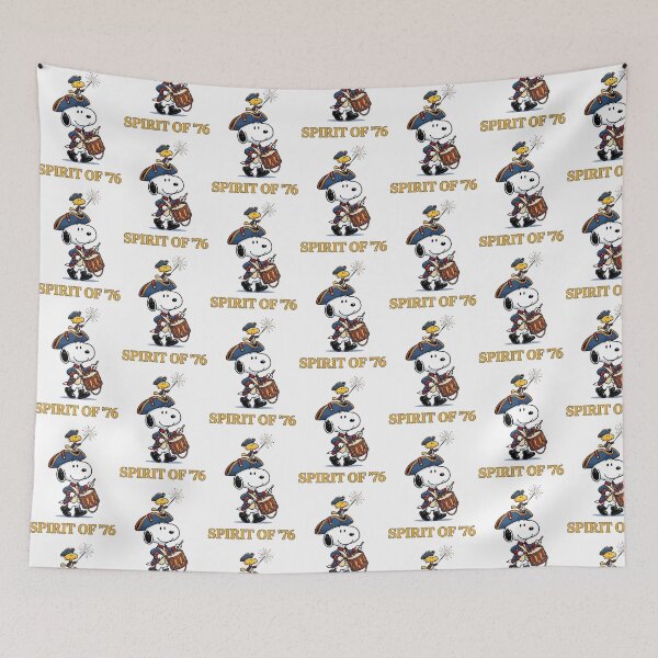 Item preview, Snoopy Spirit of 76 Patriotic Drummer Mashup designed and sold by VelvetEasel.