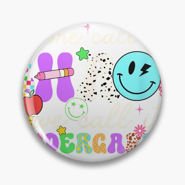 Item preview, Groovy Some Call It Chaos We Call It Kindergarten Teacher T-Shirt designed and sold by Voila-creative.
