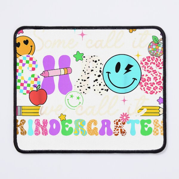 Item preview, Groovy Some Call It Chaos We Call It Kindergarten Teacher T-Shirt designed and sold by Voila-creative.