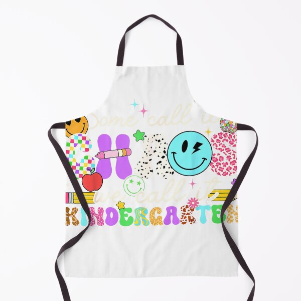 Item preview, Groovy Some Call It Chaos We Call It Kindergarten Teacher T-Shirt designed and sold by Voila-creative.
