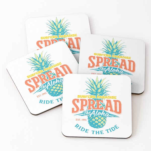 Item preview,  Surfer’s Paradise – Spread the Aloha Retro Beach Vibes designed and sold by SweetTeezPrints.