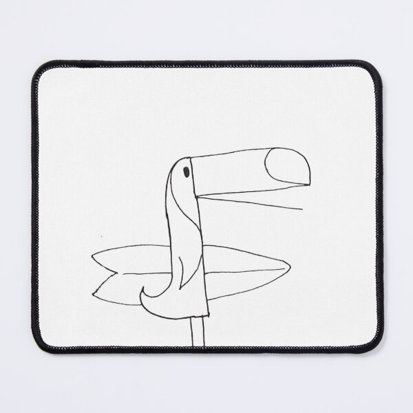 Item preview, Surfing Toucan designed and sold by ellenor-collect.