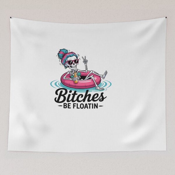 Item preview, Floating Skeleton Fun Design designed and sold by HUTEND.