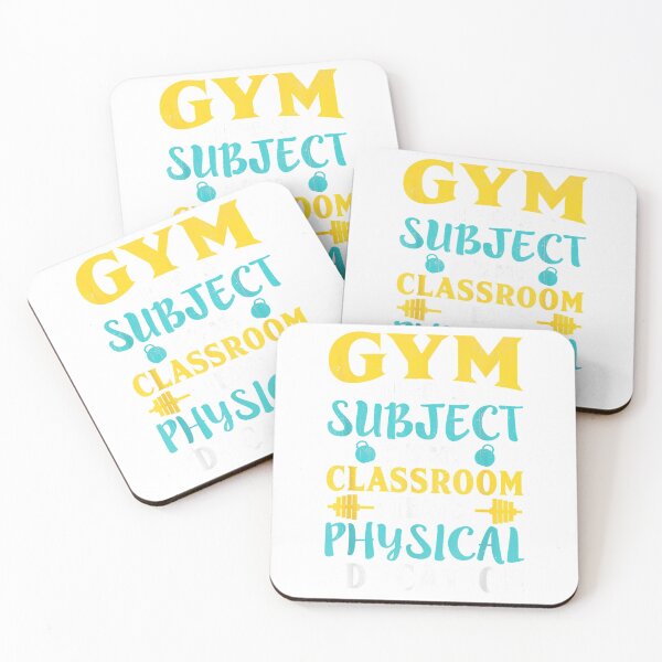 Item preview, Gym Is Not A Subject I Teach Physical Education T-Shirt designed and sold by SavsMerch.